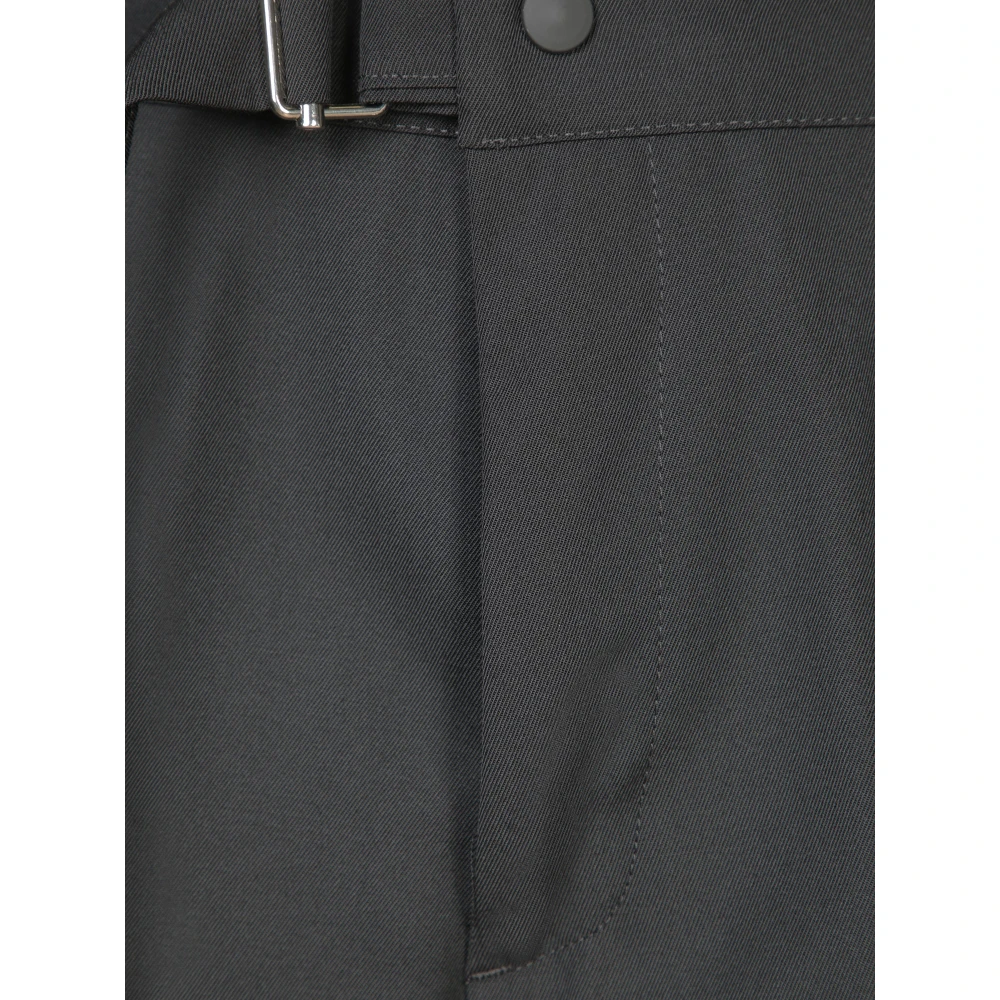 Costumein Slim-Fit Zwarte Broek Aw24 Black Heren