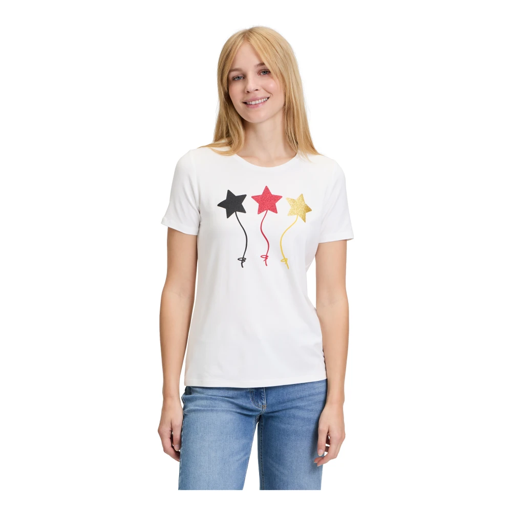 Betty Barclay Sterren Shirt White Dames