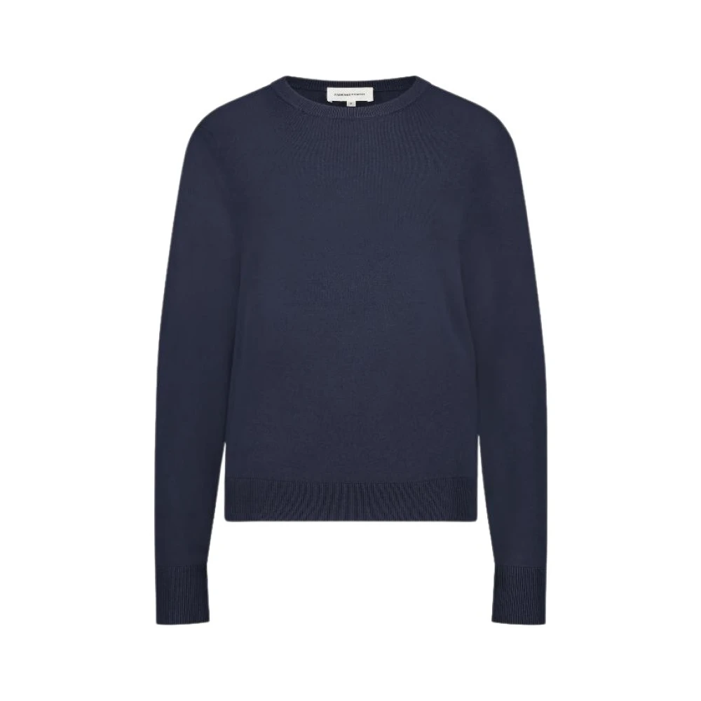 Fabienne Chapot Navy Blue Pullover Sweater Blue Dames