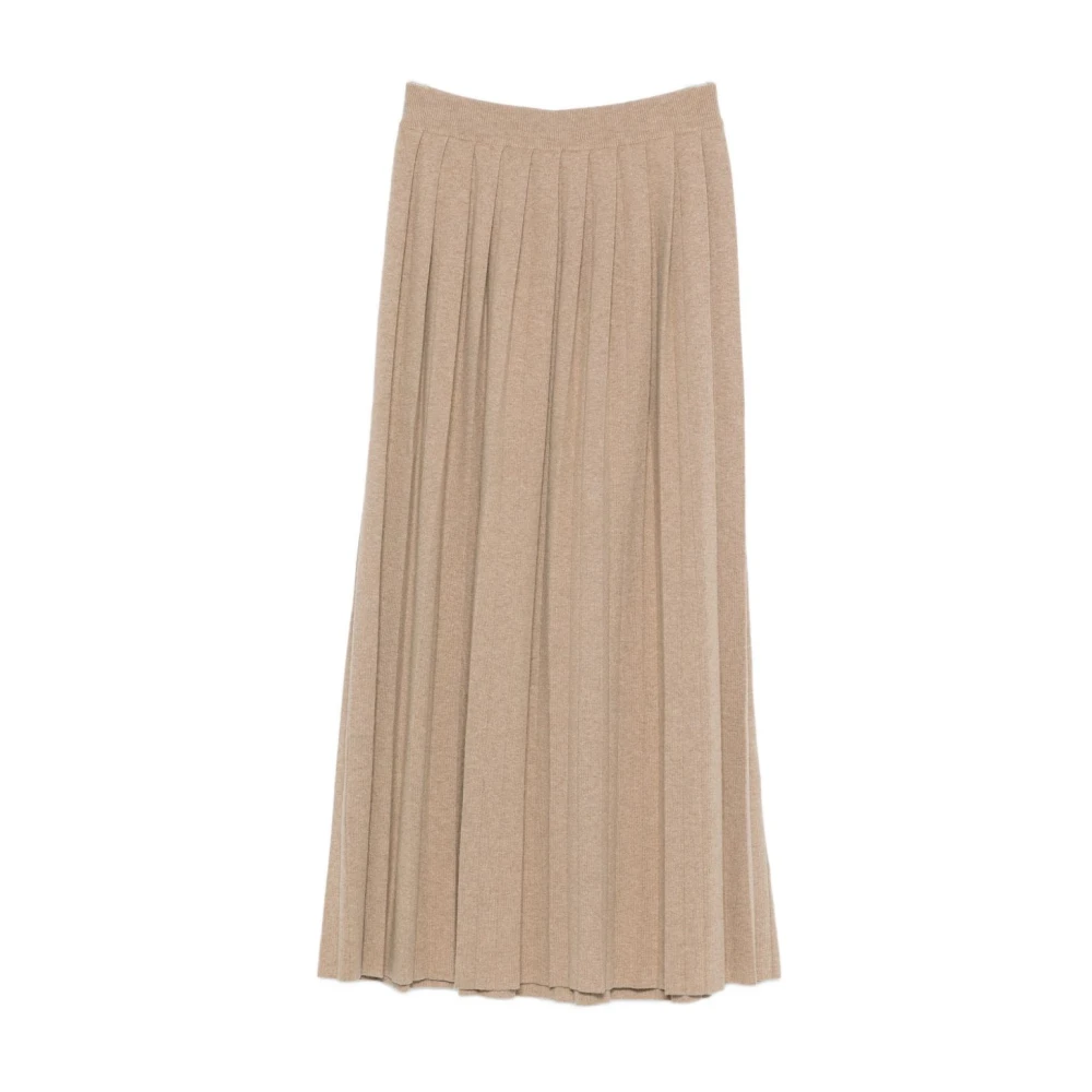 Lisa Yang Women's Beige Midi Skirts, Xs, Midi Skirt