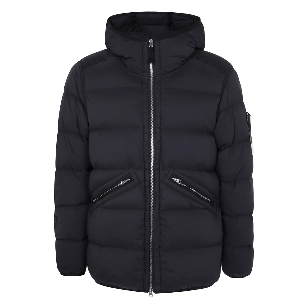 Stone Island Pufferjas voor Mannen Black Heren