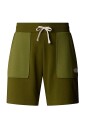 green-olive-terry-bermuda-shorts