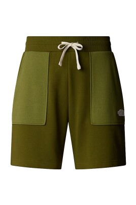green-olive-terry-bermuda-shorts