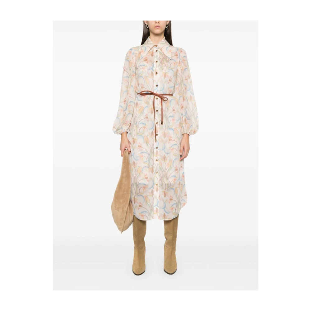 Zimmermann Elegante Bloemenjurk voor Vrouwen Multicolor Dames
