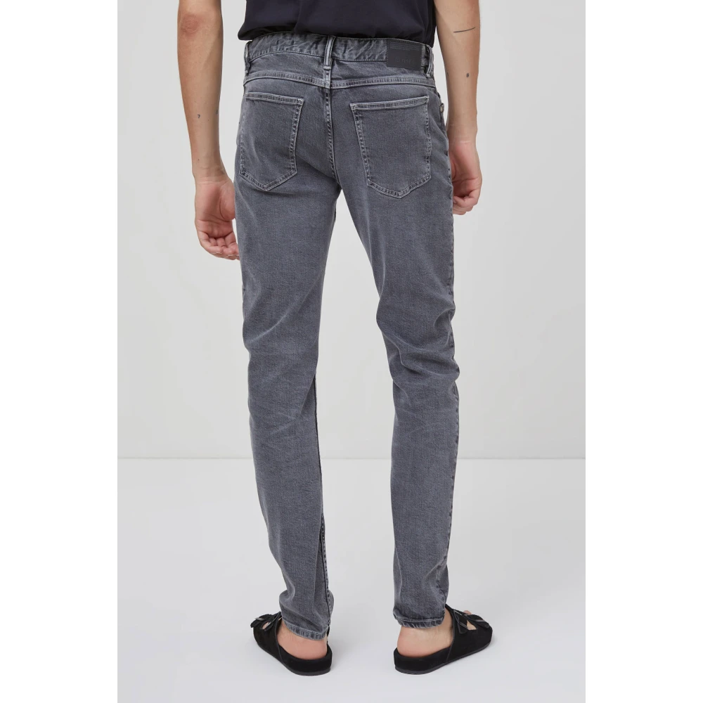 closed Slim Jeans Mid Grey Eco-Vriendelijke Denim Gray Heren