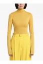 pull-col-roule-jaune-en-laine-fine-tricotee