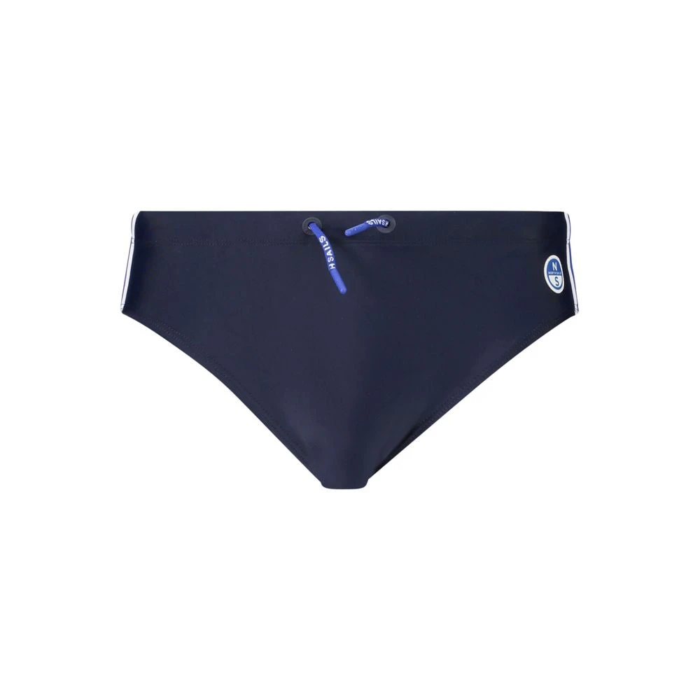 North Sails Men's Blue Beachwear, S, Elastic Beach Swimwear Briefs