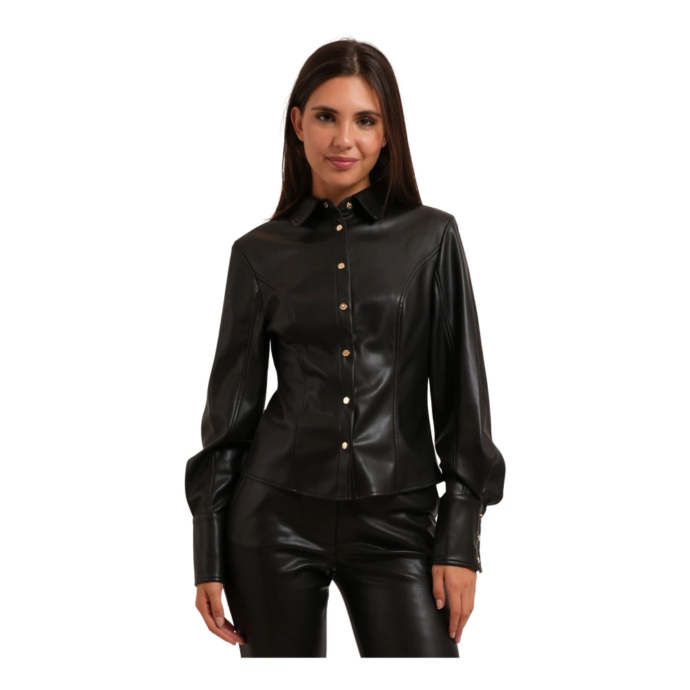 Fracomina Donna Nero Camicette Xs, New, - Immagine 4