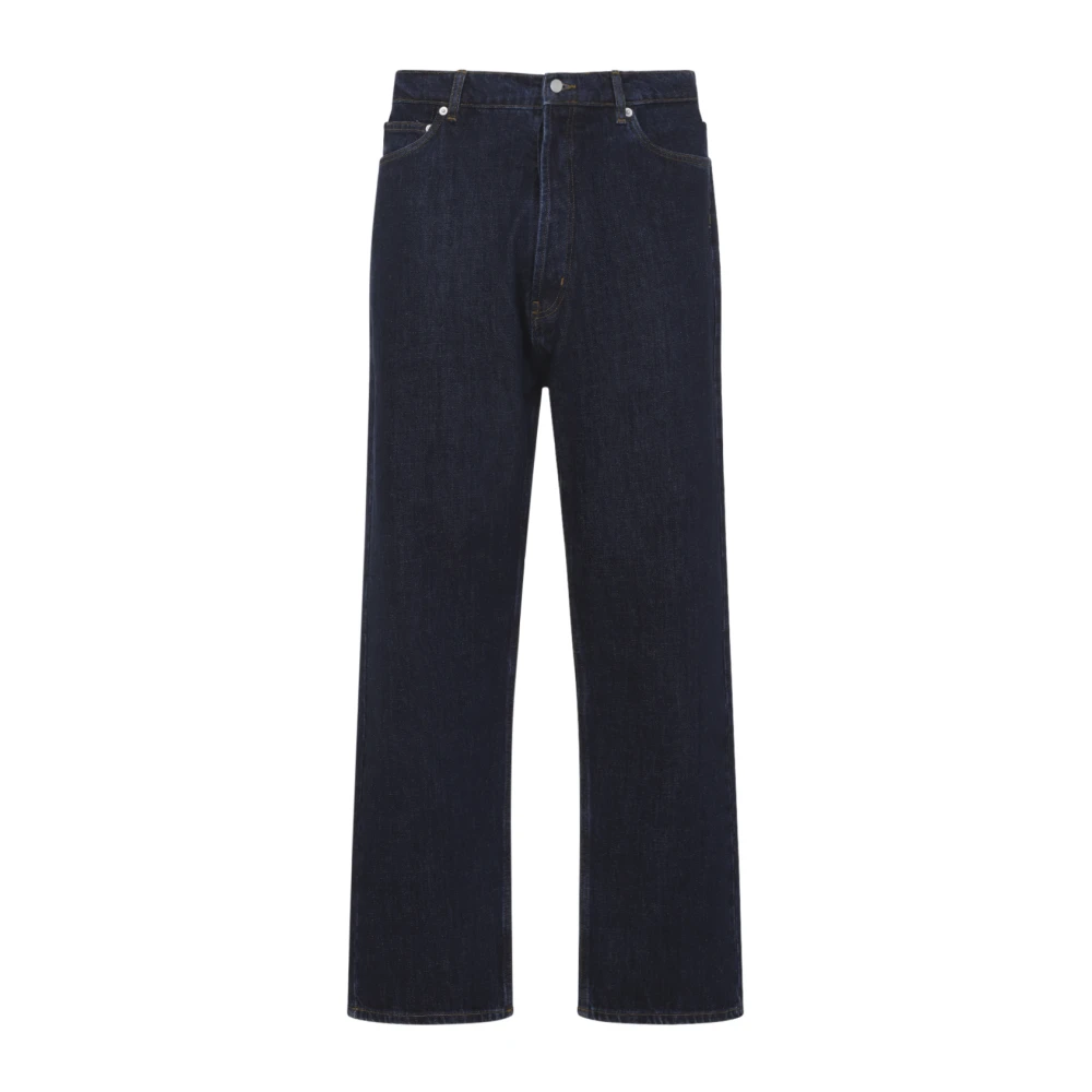 Studio Nicholson Women's Blue Straight Fit Jeans, M, Marylebone Denim Pant
