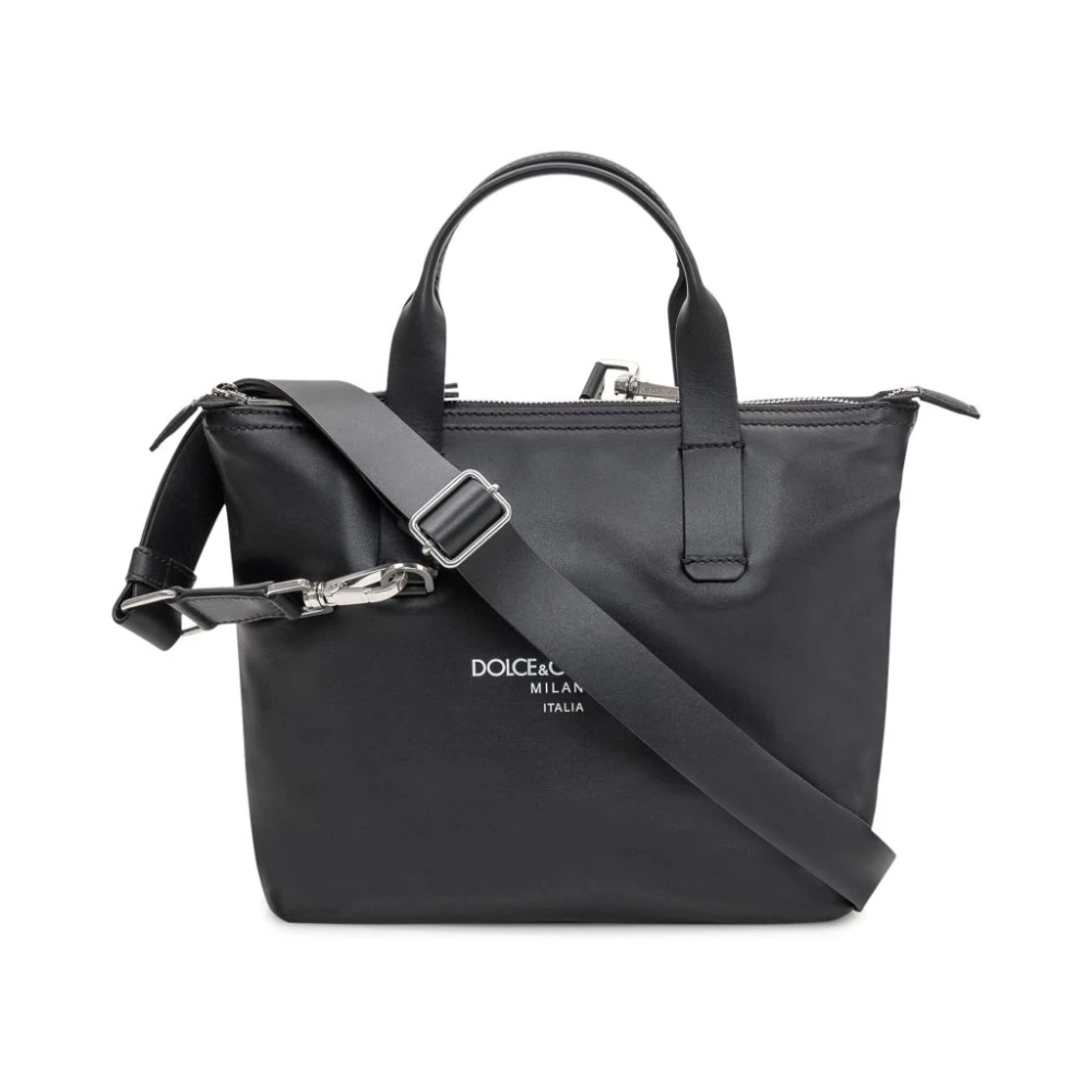 Dolce & Gabbana Zwarte tassen voor een stijlvolle look Black Heren