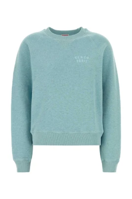 Melange Cotton Sweatshirt