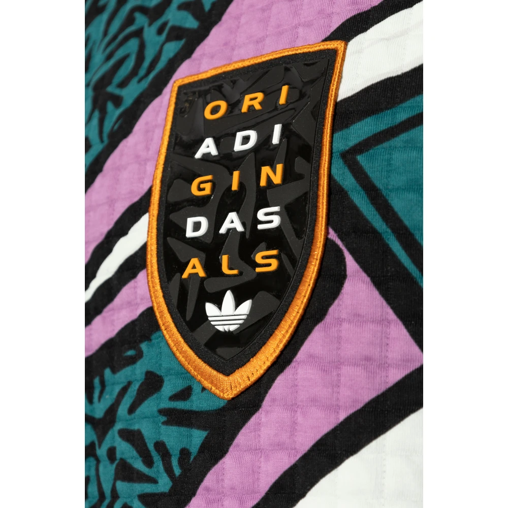 adidas Originals Sweatshirt met een patch Multicolor Dames