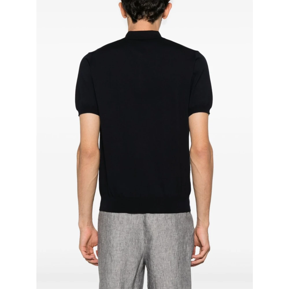 Corneliani Blauwe Sweatshirt voor Mannen Blue Heren