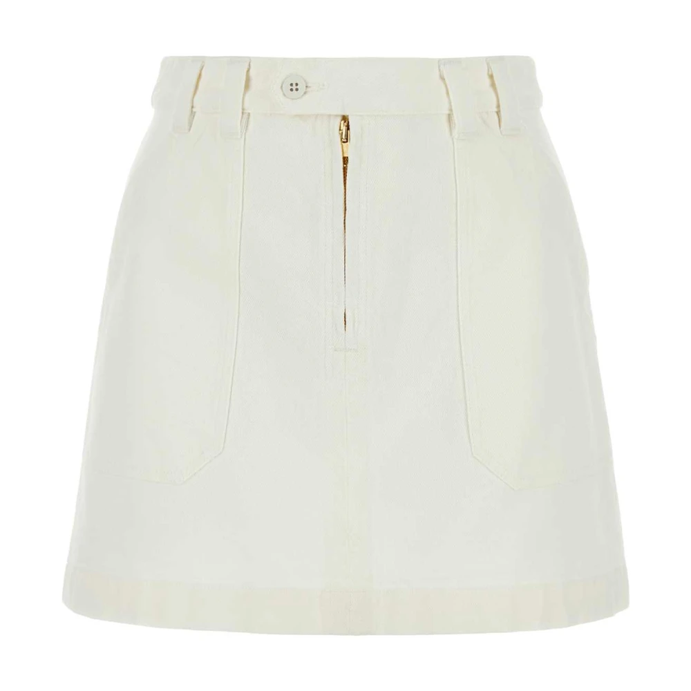 A.p.c. Short Skirts White Dames
