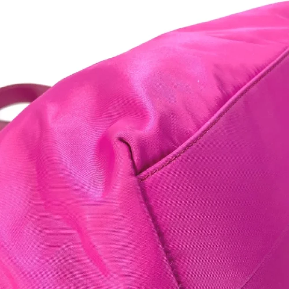 Salvatore Ferragamo Pre-owned Fabric handbags Pink Dames