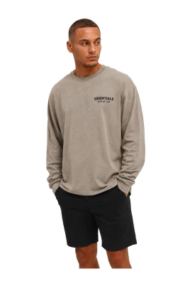 Klassisk långärmad T-shirt