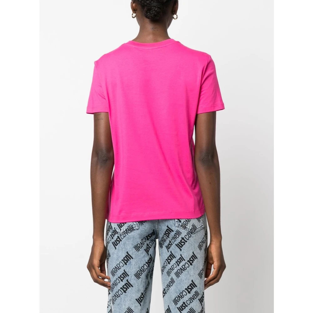 Just Cavalli Fuchsia T-shirts & Polos voor vrouwen Pink Dames