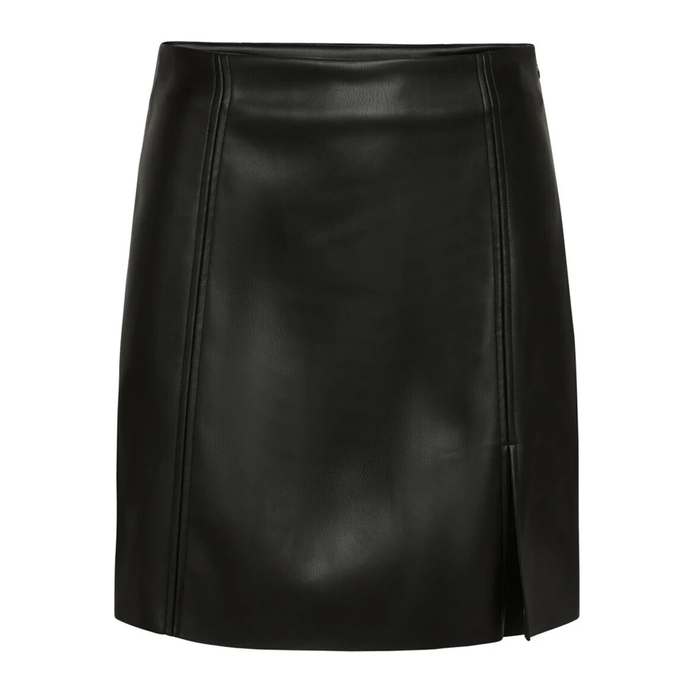 Bruuns Bazaar Leather Skirts Black Dames