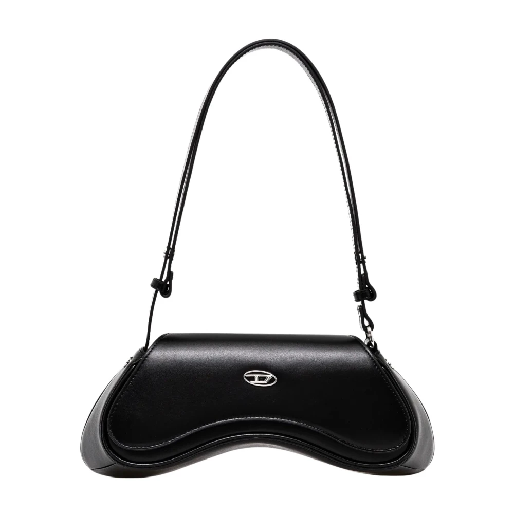 Diesel Donna Nero Borsa A Spalla Play - Immagine 5