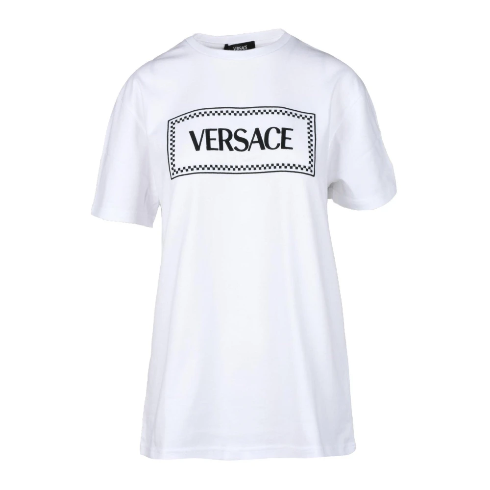 Versace - Tops > T-Shirts - White - Versace - Modalova