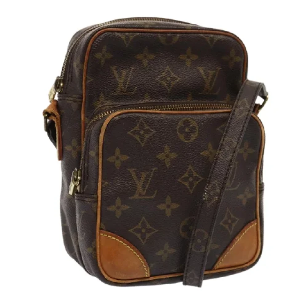 Louis Vuitton Vintage Pre-owned Canvas louis-vuitton-bags Brown Dames