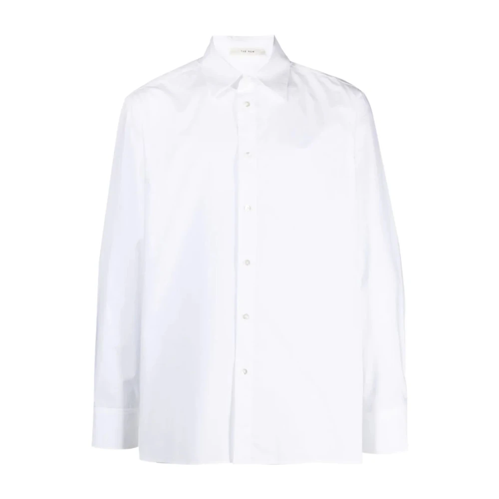 The Row Klassiek Wit Katoenen Overhemd White Heren