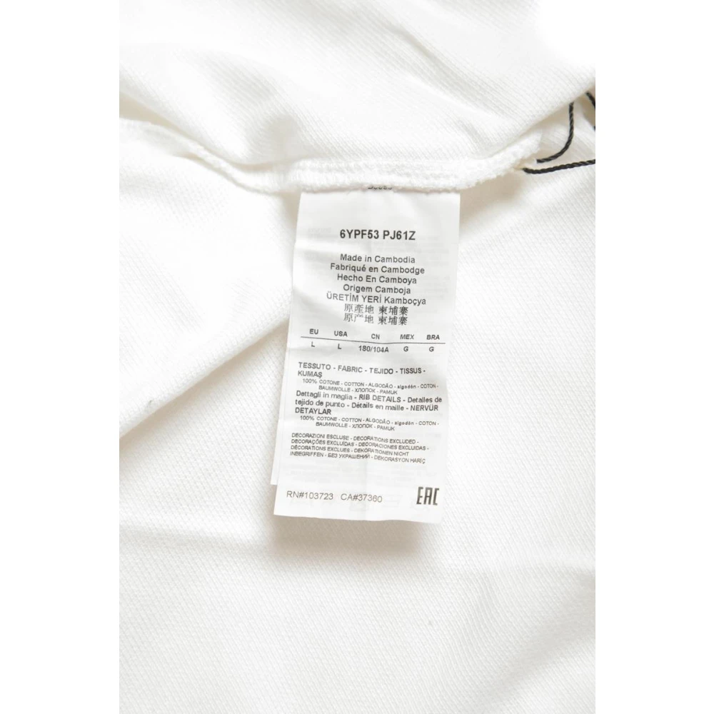 Emporio Armani EA7 Klassieke Polo Shirt voor Mannen White Heren