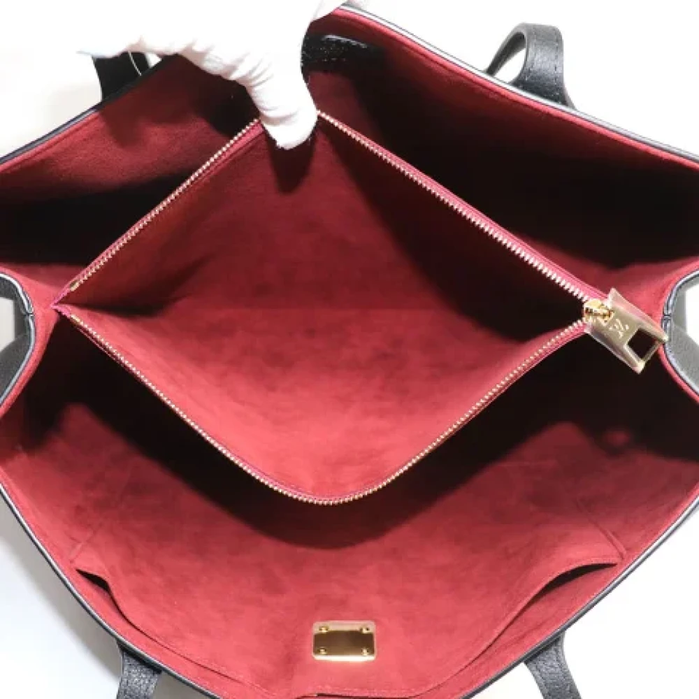 Louis Vuitton Vintage Pre-owned Leather totes Black Dames