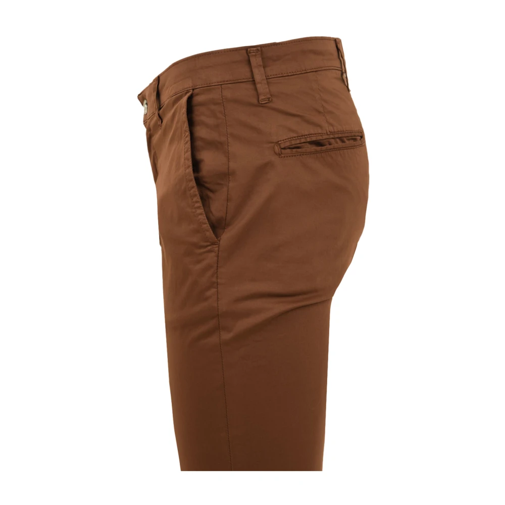 Daniele Alessandrini Bruine Broek Model Pf005F1144400 Brown Heren