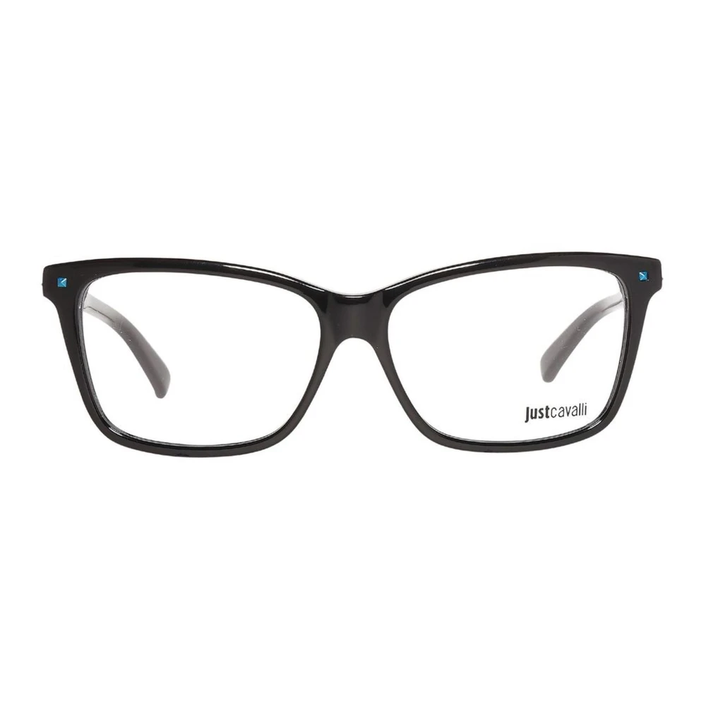 Just Cavalli Zwarte Kunststof Dameshorloge Frame Black Dames