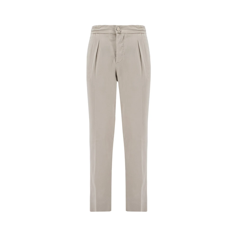 Kiton - Trousers > Chinos - Beige - Kiton - Modalova