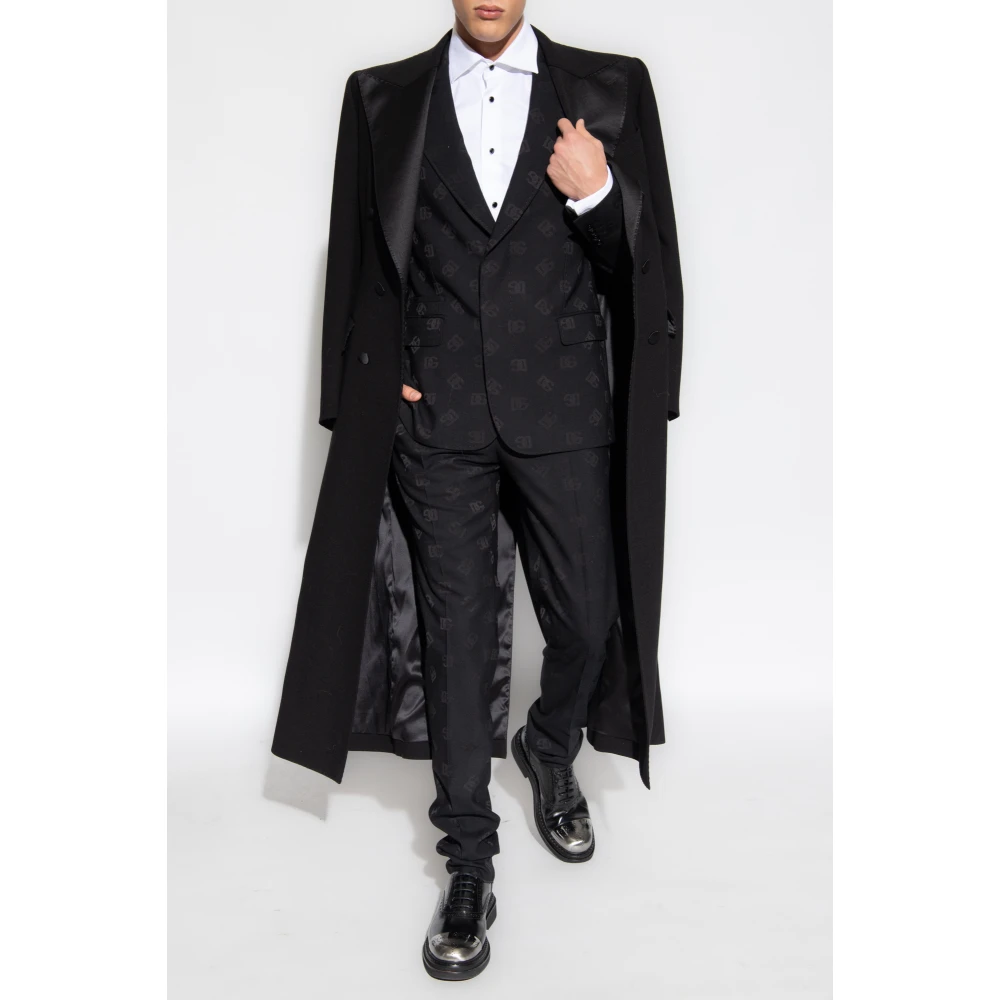 Dolce & Gabbana Geborduurde broeken Black Heren