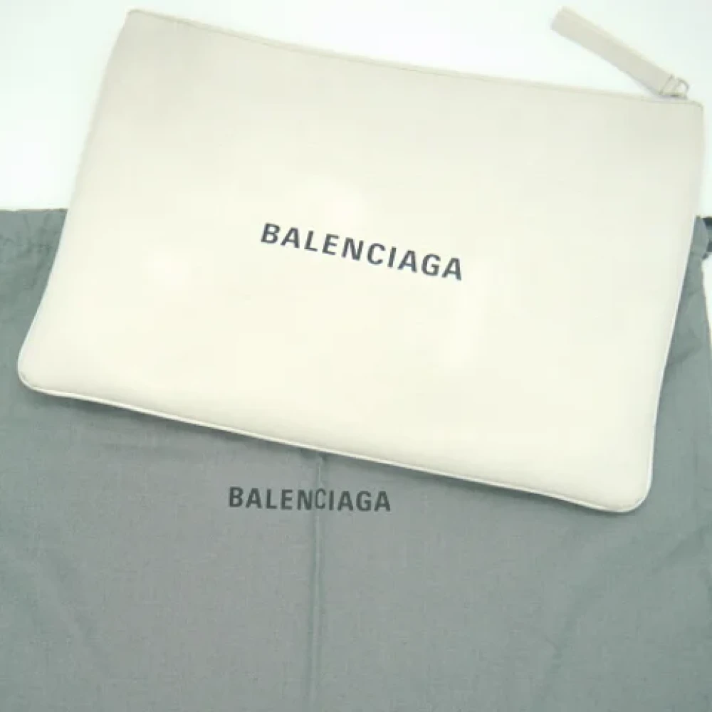 Balenciaga Vintage Pre-owned Leather balenciaga-bags White Dames