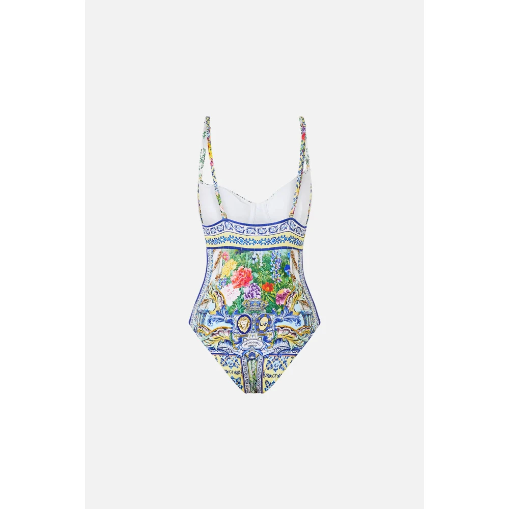 Camilla Eyelet Stropdas Eén Stuk Muur Wonderen Multicolor Dames