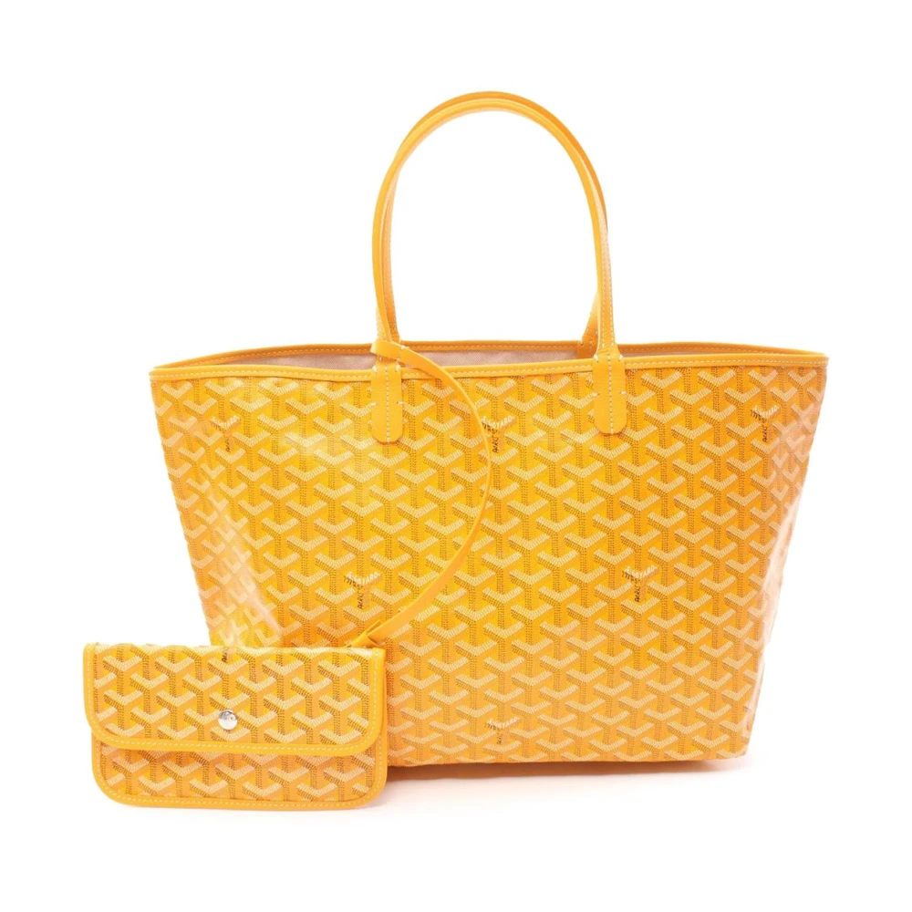 Goyard Vintage Damen Gelb Pre-Owned Vintage Tote Bag Mit Passender Pochette