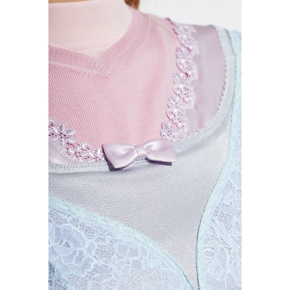 Balenciaga Gelaagde Top Multicolor Dames