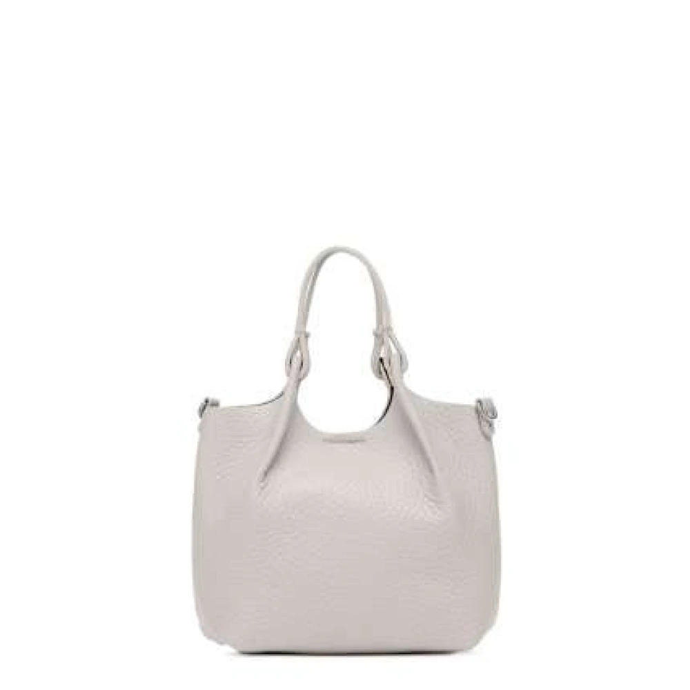 Gianni Chiarini Eenvoudige Hedendaagse Leren Handtas Gray Dames