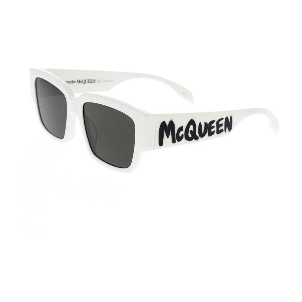 Alexander McQueen Sunglasses Vit Dam