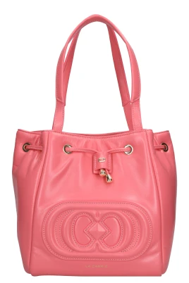 Giant Logo Leather Bag