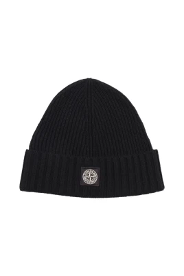 Stickad Beanie Mössa