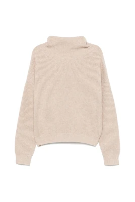 Ecru Drop Shoulder Sweater