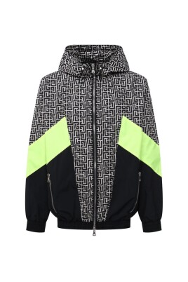 veste-en-nylon-a-motif-geometrique-et-rayures-neon