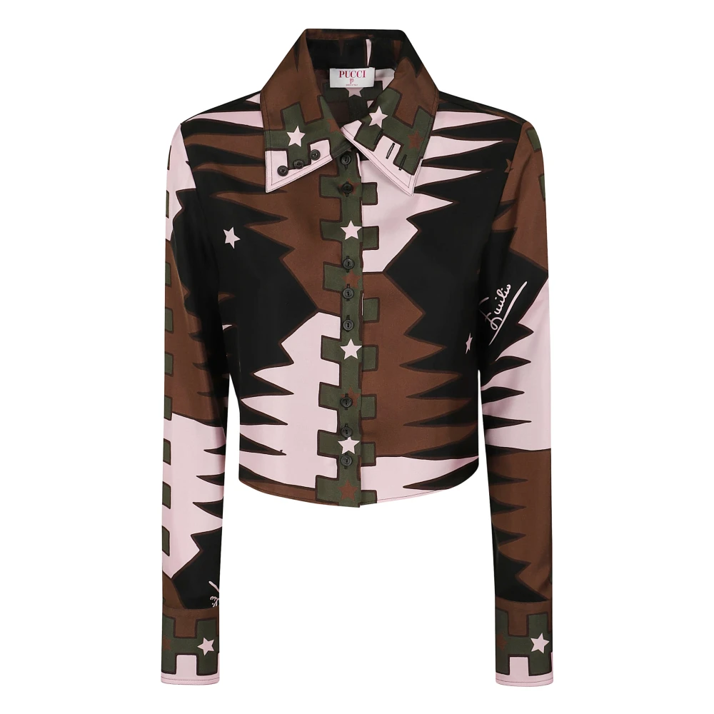 Pucci Donna Multicolor Camicette E, L, New,