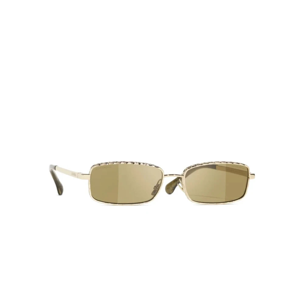 Chanel Women's Yellow C4682 Sunglasses - Sunglasses - 58 Mm - Accessories