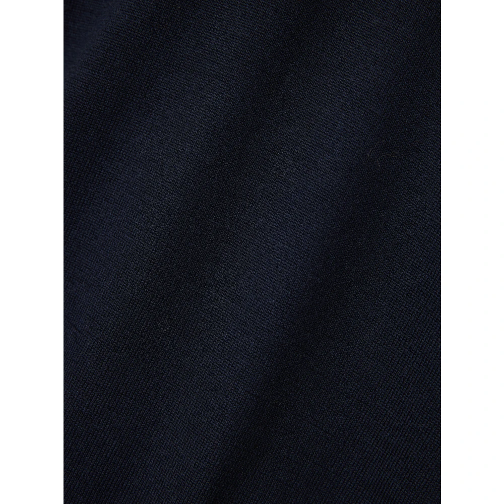 Gran Sasso Wol V-hals Gebreide Kleding Gemaakt in Italië Blue Heren