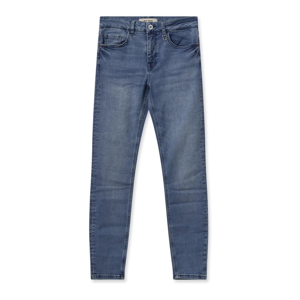 MOS Mosh Snygga Slim-Fit Led Jeans Multicolor, Dam