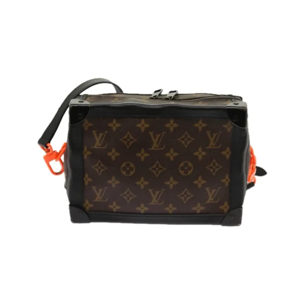 Louis Vuitton Vintage Pre-owned Coated canvas shoulder-bags Brown Dames