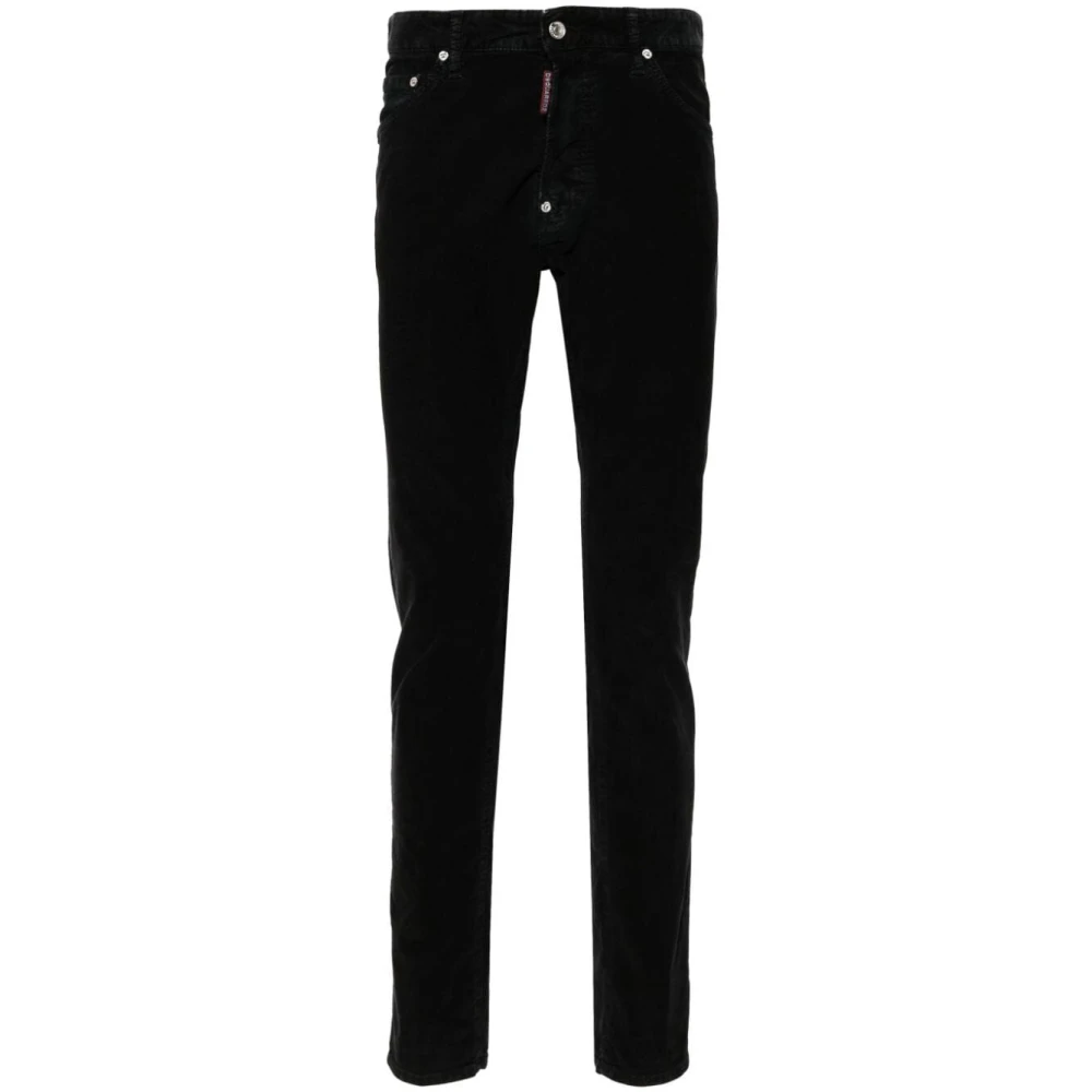 Dsquared2 Zwarte Casual Broek Black Heren