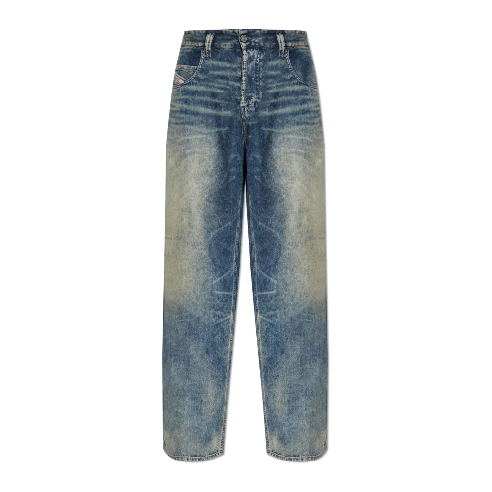 Diesel Uomo Blu Jeans, W34, New,