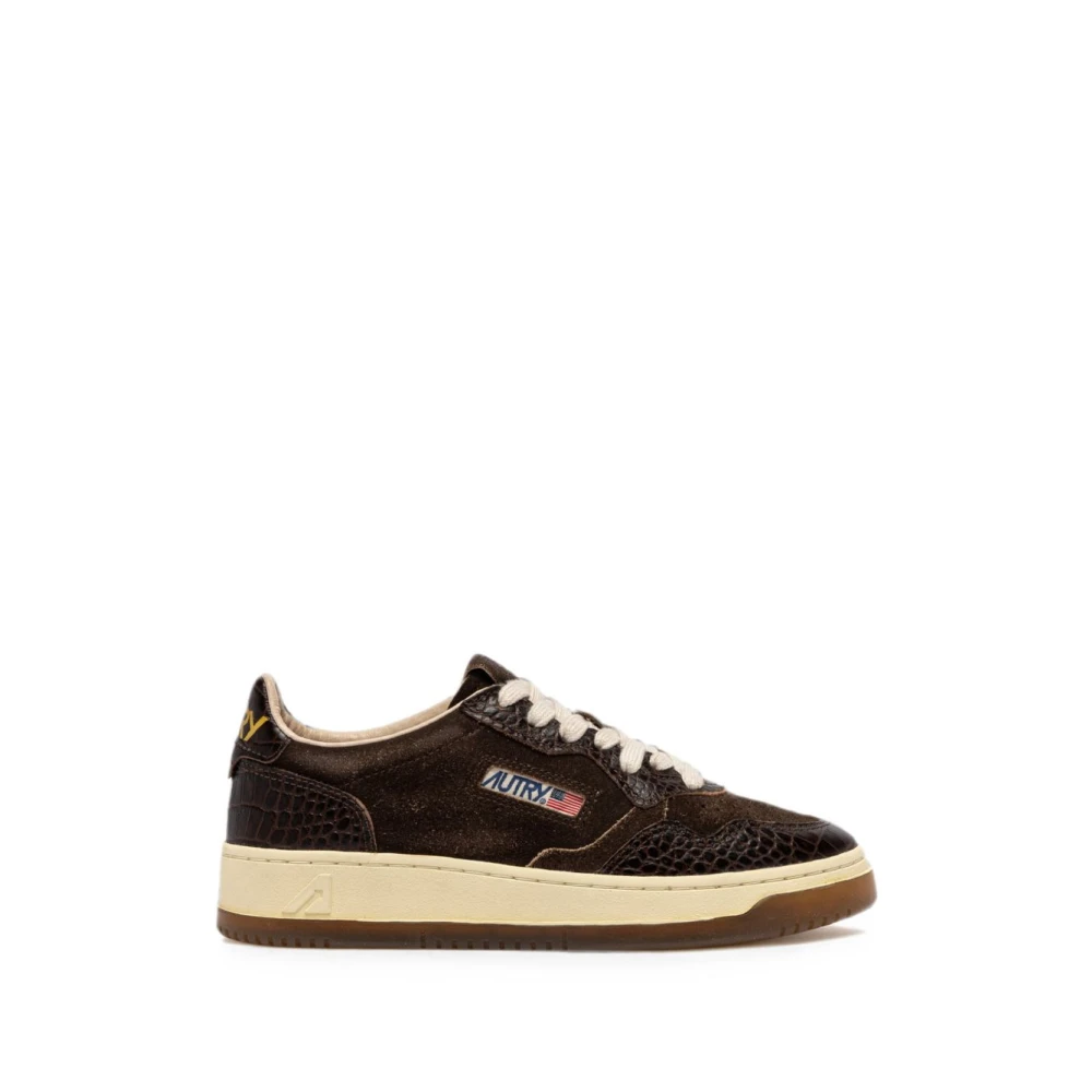 Autry Brown Sneakers, Female, 7 Uk, Trainers